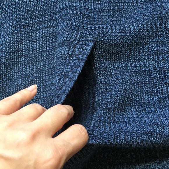 Style & Co. Sweater with Button Accents and Pocket - Picture 7 of 10